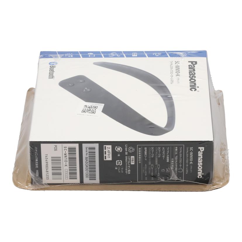 Panasonic パナソニック/ワイヤレスネックスピーカー未使用/SC-WN10-K//MA5GK001300/Sランク/75