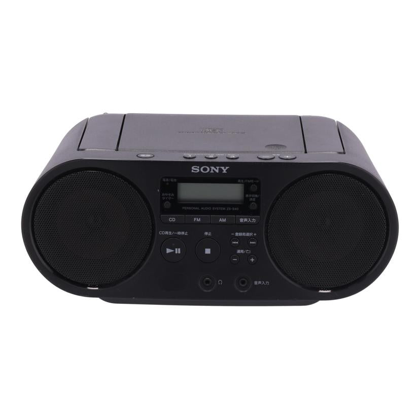 SONY　 ソニー　/CDラジオ/ZS-S40//1283137/Bランク/62