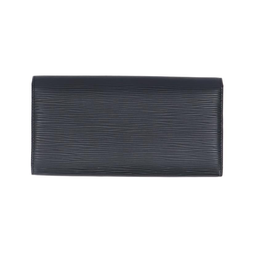LOUIS　VUITTON ﾙｲ･ｳﾞｨﾄﾝ/ポルトフォイユ・サラ／エピ　ノワール/M63742//CA3***/ABランク/93
