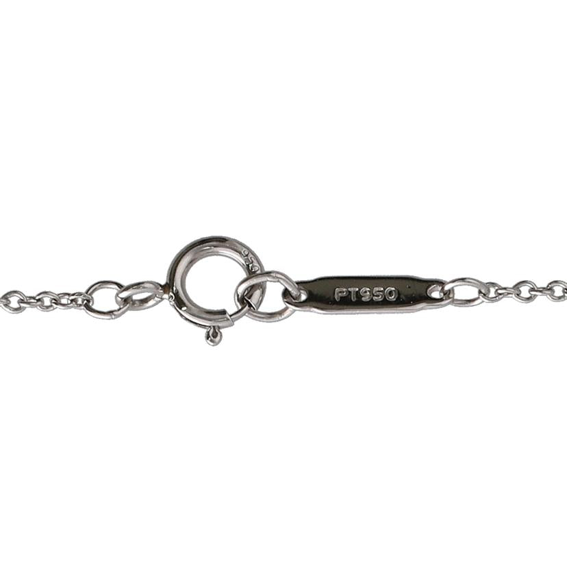 TIFFANY＆Co． ﾃｨﾌｧﾆｰ/PT950ソレストダイヤネックレス//Aランク/77