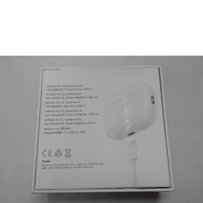 apple アップル/AirPods　Pro　第2世代　USB－C/MTJV3J/A//JW3RT2PGF4/Bランク/52