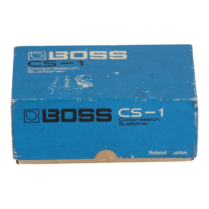 BOSS ボス　/エフェクター（ビンテージ）／コンプレッションサスティナー　銀ネジ/CS-1 JAPAN//-/Bランク/09