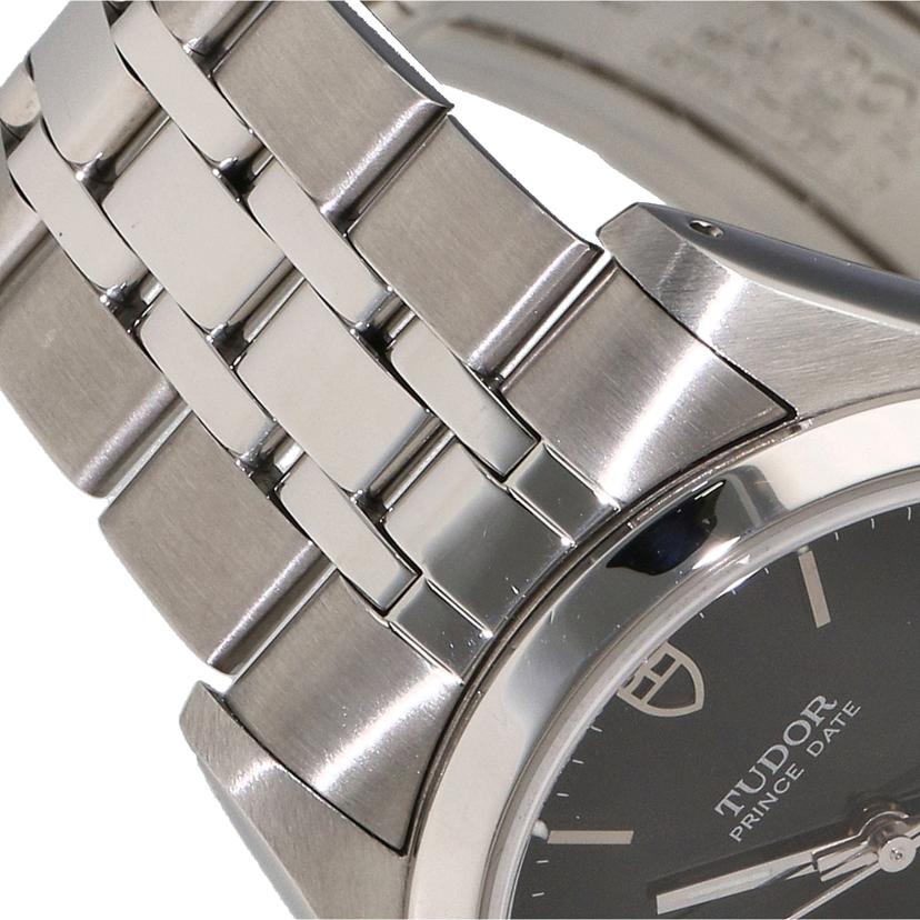TUDOR/プリンスデイト　黒文字盤／自動巻き/74000N//H34****/Aランク/67