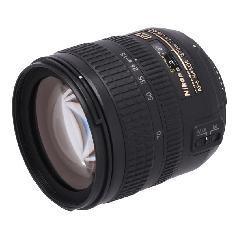 Nikon ニコン/交換レンズ／18－70mm/AF-S DX 18-70mm f3.5-4.5G ED//2053533/Bランク/62