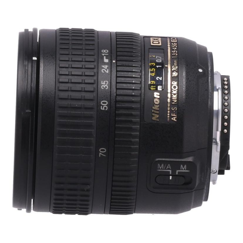 Nikon ニコン/交換レンズ／18－70mm/AF-S DX 18-70mm f3.5-4.5G ED//2053533/Bランク/62