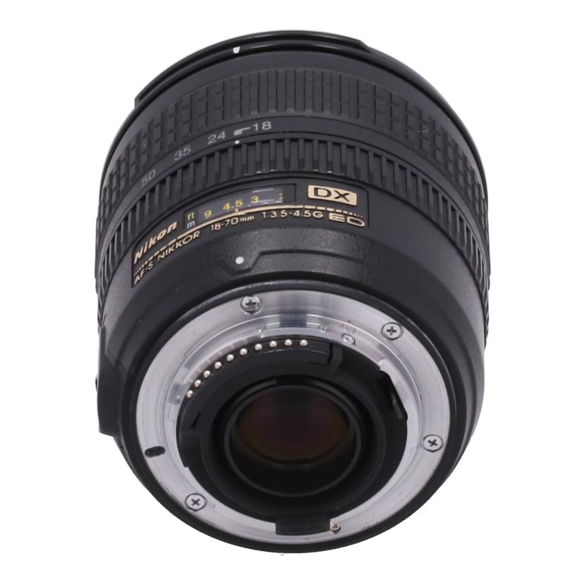 Nikon ニコン/交換レンズ／18－70mm/AF-S DX 18-70mm f3.5-4.5G ED//2053533/Bランク/62