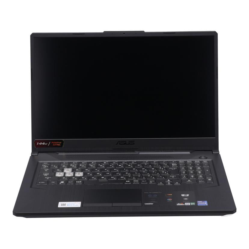 ASUS エイスース/Win11ゲーミングノートPC／TUF　Gaming　F17/FX706HM-HX073T//MBNRCX03W400467/Bランク/24