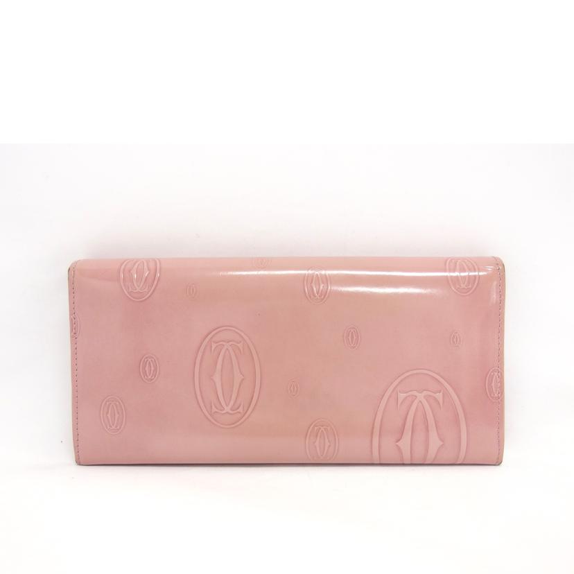 Cartier カルティエ/ハッピーバースデー長財布／パテント／ピンク/L3000785//RL1*****/Bランク/04