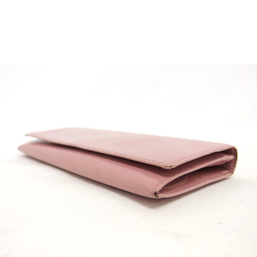 Cartier カルティエ/ハッピーバースデー長財布／パテント／ピンク/L3000785//RL1*****/Bランク/04