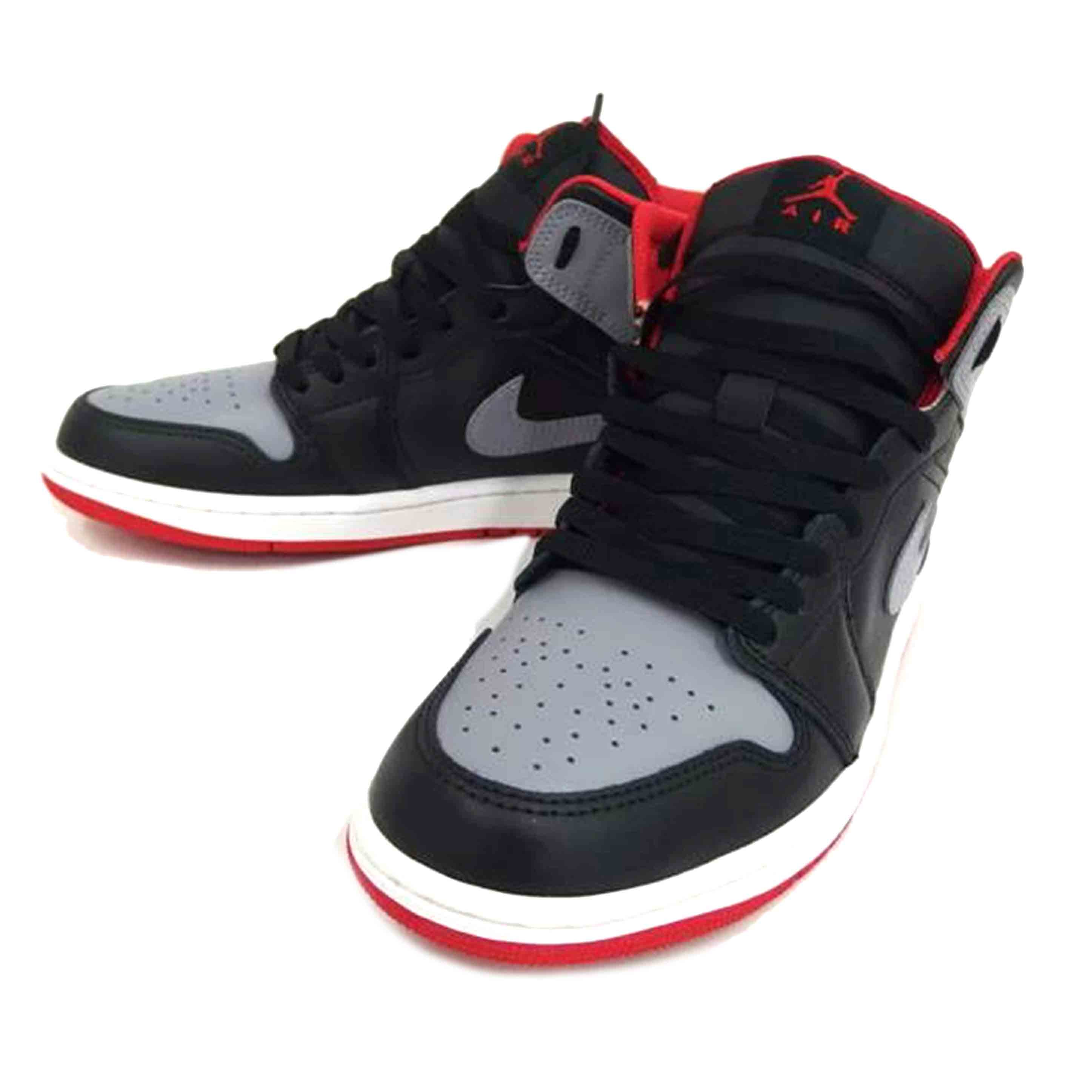 NIKE ナイキ/Air　Jordan　1　Mid　Black／Cement　Grey/DQ8426-006//Aランク/82