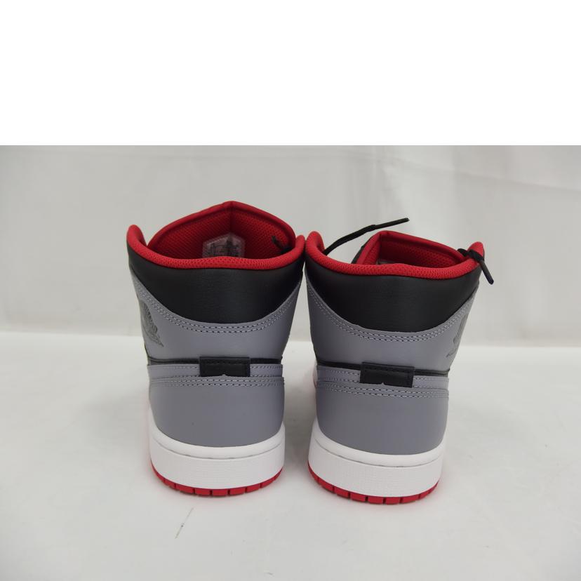 NIKE ナイキ/Air　Jordan　1　Mid　Black／Cement　Grey/DQ8426-006//Aランク/82