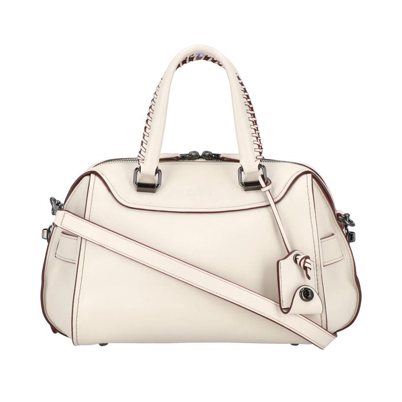 COACH コーチ/2WAYレザーバッグ/37212//K15**/Aランク/91