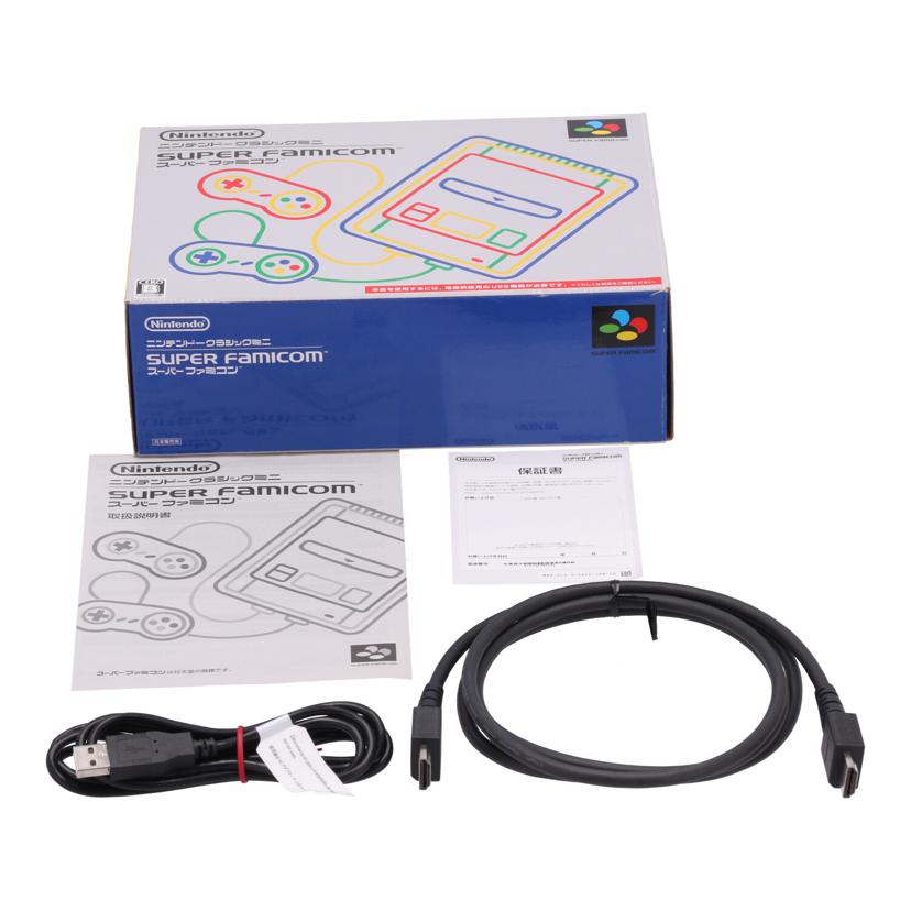 NINTENDO 任天堂 ニンテンドー　/クラシックミニ　スーパーファミコン　/CLV-S-SHVF//SJE102085554/ABランク/62