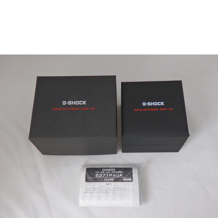 CASIO カシオ/G－SHOCK　GULF　MASTER／ラバー／電波ソーラー/GWN-1000B//201*****/ABランク/76