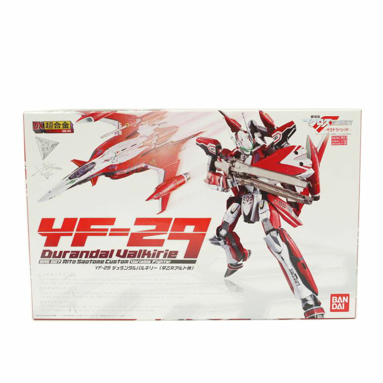 BANDAI バンダイ/デュランダルバルキリー（早乙女アルト機）　「劇場版マクロスF～サヨナラノツバサ～」フィギュア/DX超合金 YF-29 //Sランク/69