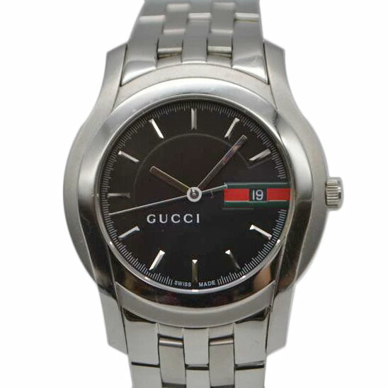 GUCCI グッチ/Gクラスシェリーラインメンズクォーツデイト/5500XL//109*****/Bランク/89