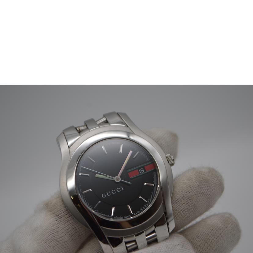 GUCCI グッチ/Gクラスシェリーラインメンズクォーツデイト/5500XL//109*****/Bランク/89