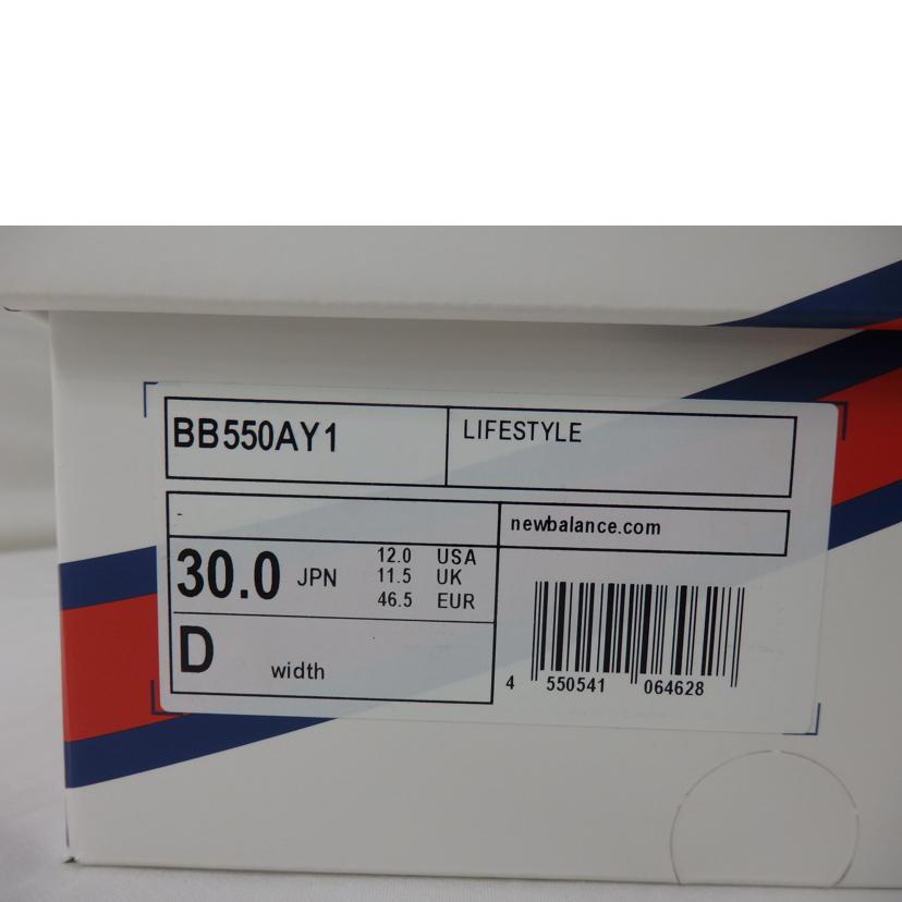 new　balance ニューバランス/new　balance　BB550AY1／30．0cm/BB550AY1//ABランク/84