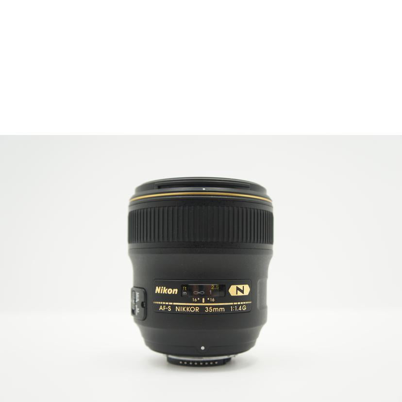 Nikon ニコン/交換レンズ／AF－S　　35mm　f／1．4G/AF-S  35mm f/1.4G//2415801/Aランク/75