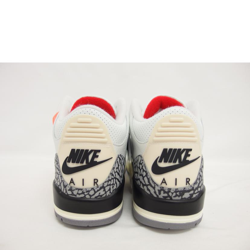 NIKE ナイキ/AIR　JORDAN3RETRO／ジョーダン3レトロ/DN3707-100//SAランク/04
