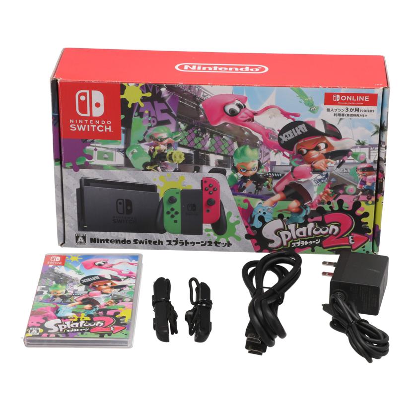 NINTENDO 任天堂 ニンテンドー /Nintendo Switch 本体 スプラトゥーン2セット/HAC-S-KACEK//XAJ92500023160/Bランク/78
