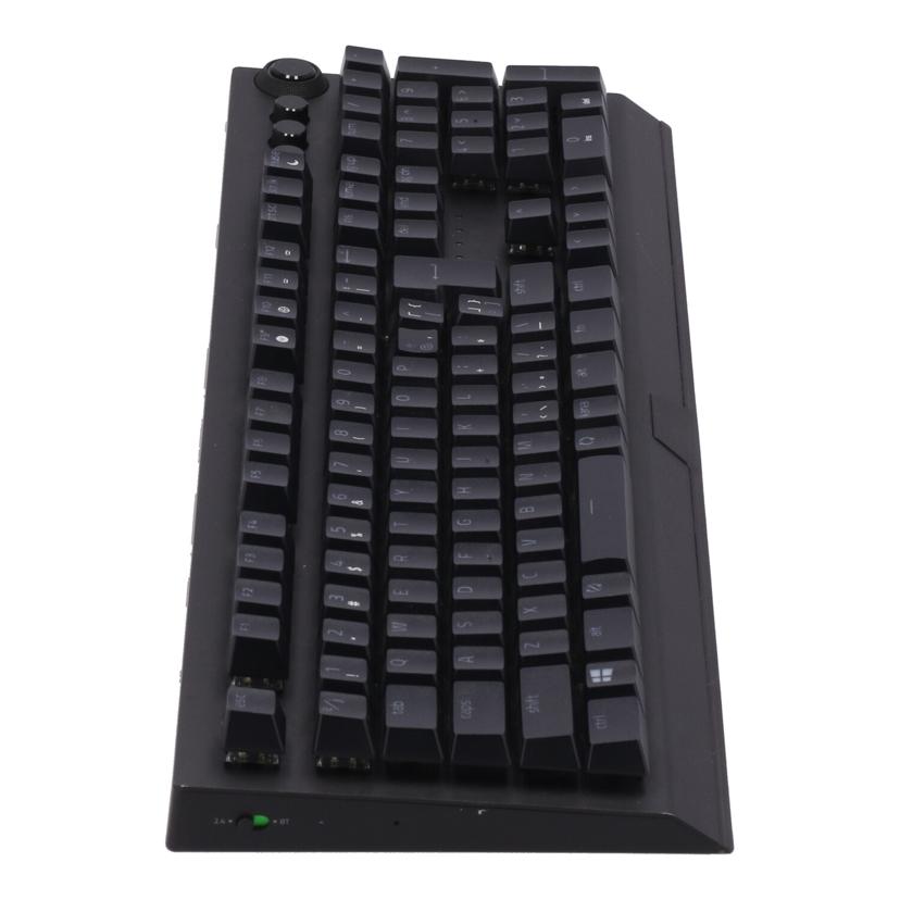 Razer レイザー　/ワイヤレスゲーミングキーボード／BlackWidow　V3　Pro　JP/RZ03-03532000-R3J1//IO2048F52501149/Bランク/69