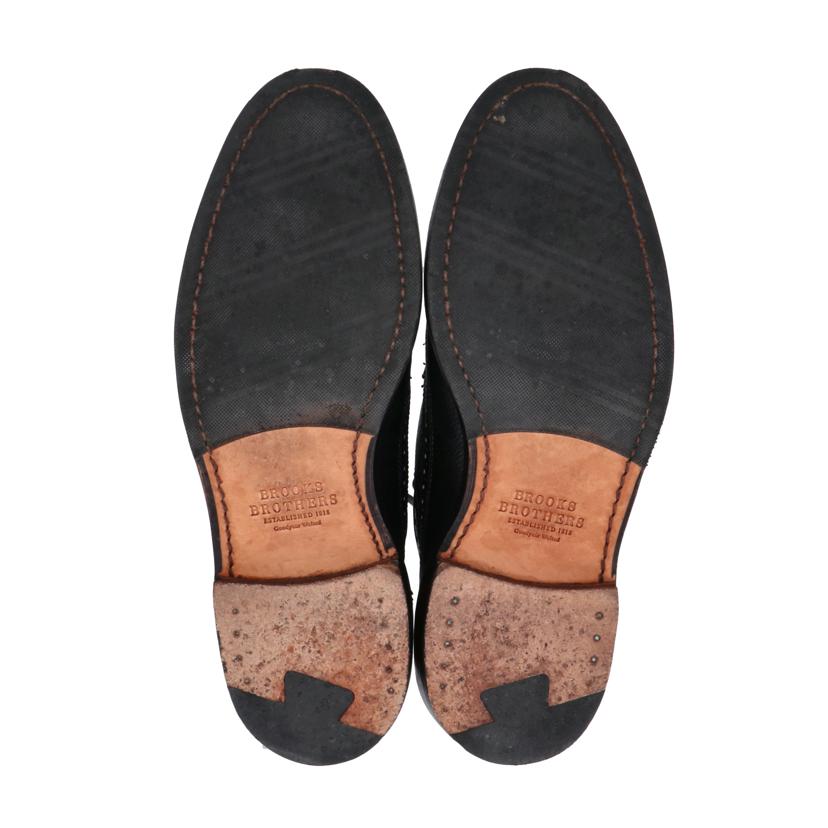 BROOKS　BROTHERS ブルックスブラザーズ/ウイングチップレザーシューズ　／黒//ABランク/24