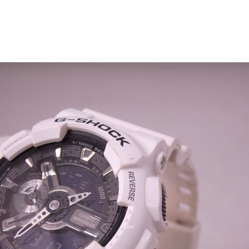 CASIO カシオ/G－SHOCK／ラバー／クォーツ/GA-110GW//ABランク/76