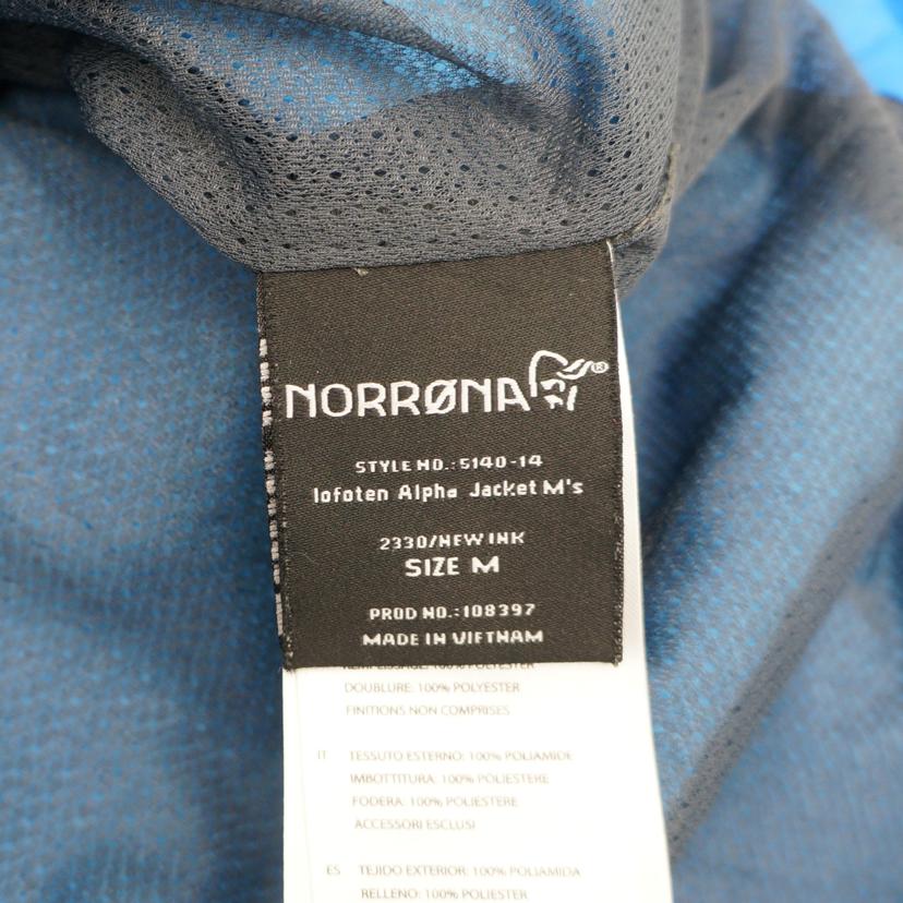 NORRONA　 ノローナ/ノローナ　ロフォンテ／アルファジャケット／Mサイズ//ABランク/24