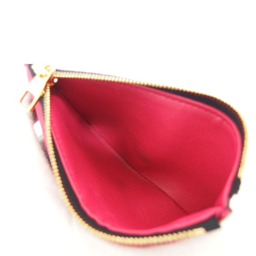 LV ルイヴィトン/ポルトフォイユ・カプシーヌ　コンパクト／ノワール・ホットピンク/M62157//ICﾀ**/ABランク/04