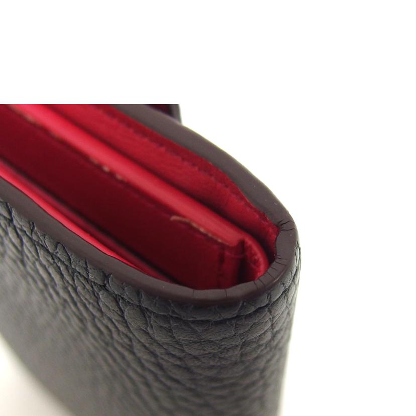 LV ルイヴィトン/ポルトフォイユ・カプシーヌ　コンパクト／ノワール・ホットピンク/M62157//ICﾀ**/ABランク/04