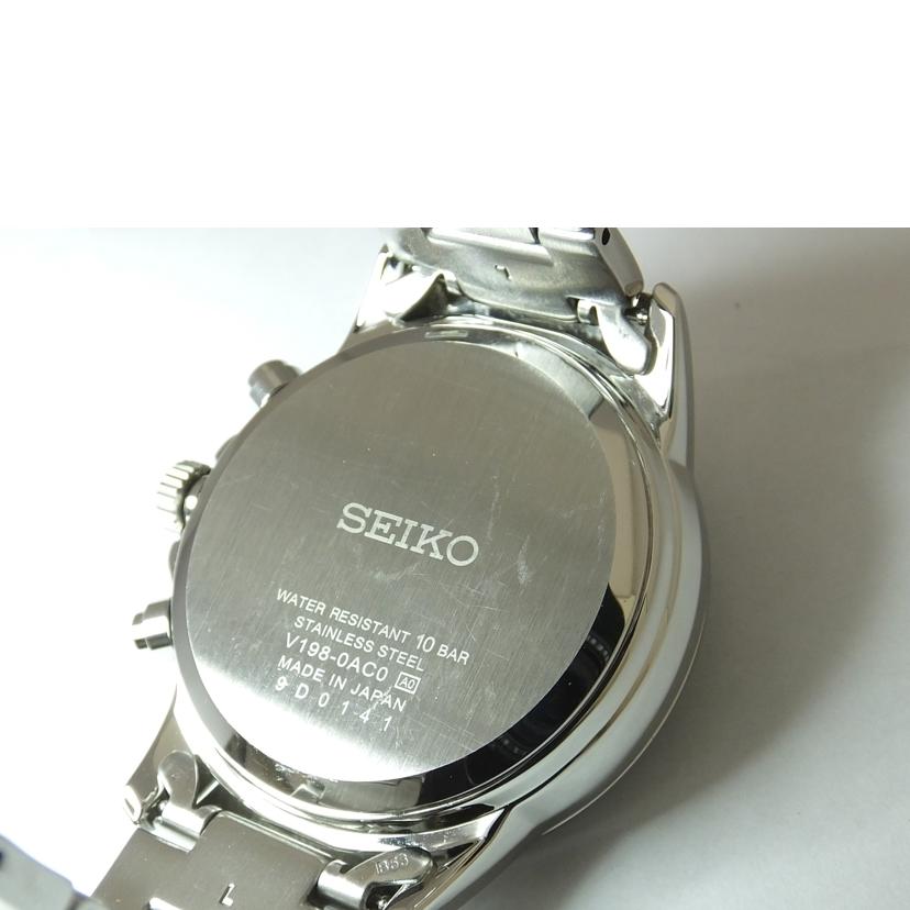 SEIKO セイコー/スピリットスマート／パーペチュアル／アラームクロノグラフ／ソーラー/ V198-0AC0//9D0***/ABランク/88