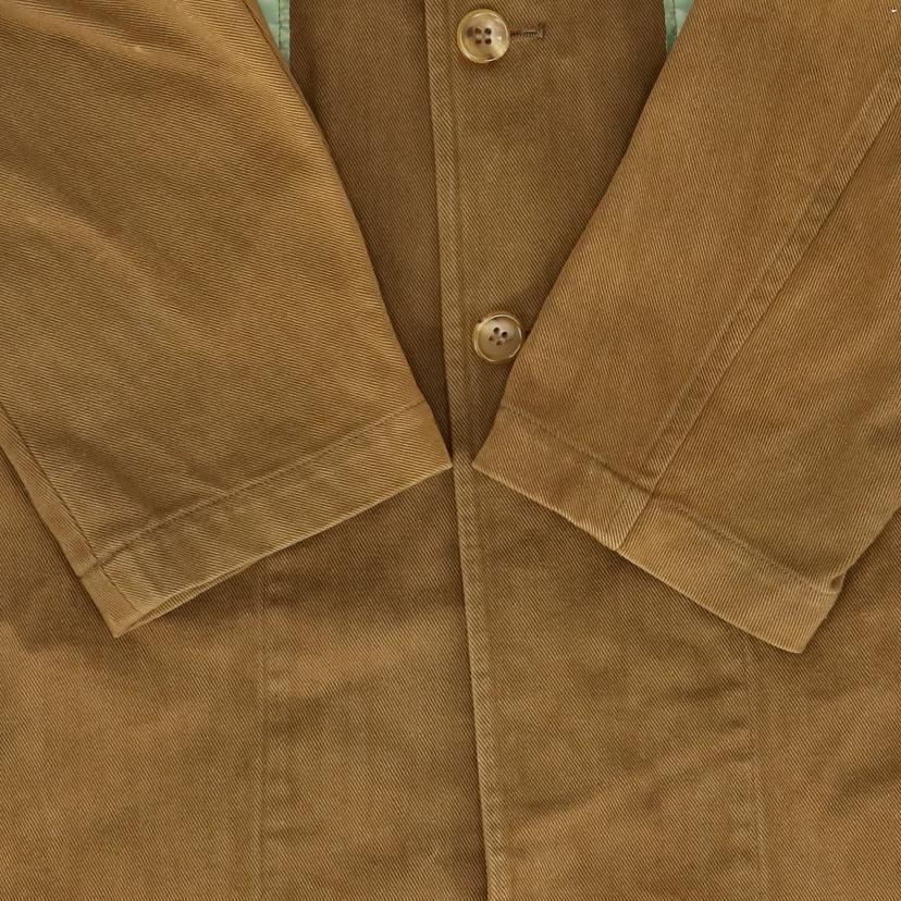 COMMEdesGARCONS/アーカオブ／PVCポケットワークコート／キャメル//ABランク/82