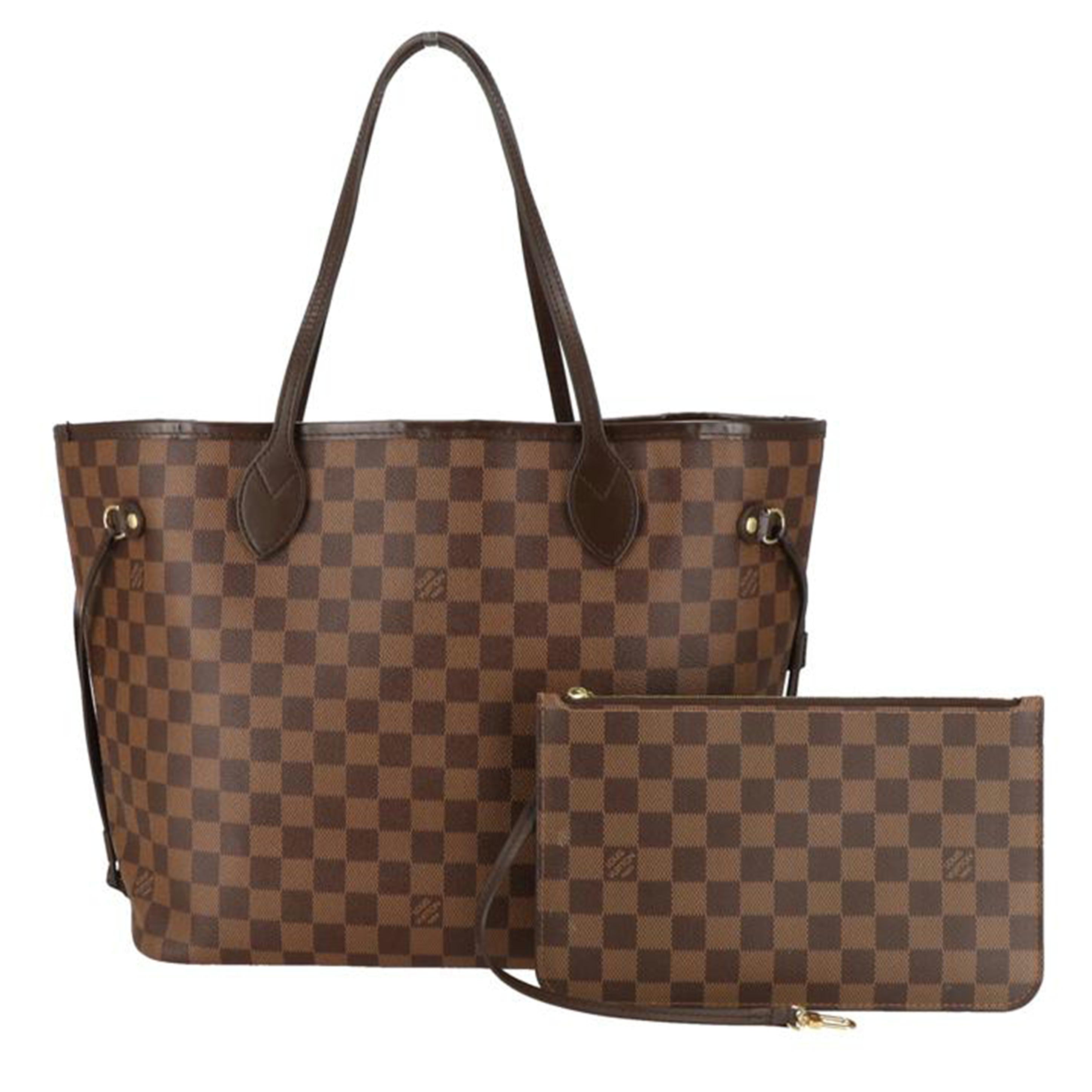 LOUIS　VUITTON ルイヴィトン/ネヴァーフルMM／ダミエ／エベヌ・ルージュ/N41358//RFI*/ABランク/91