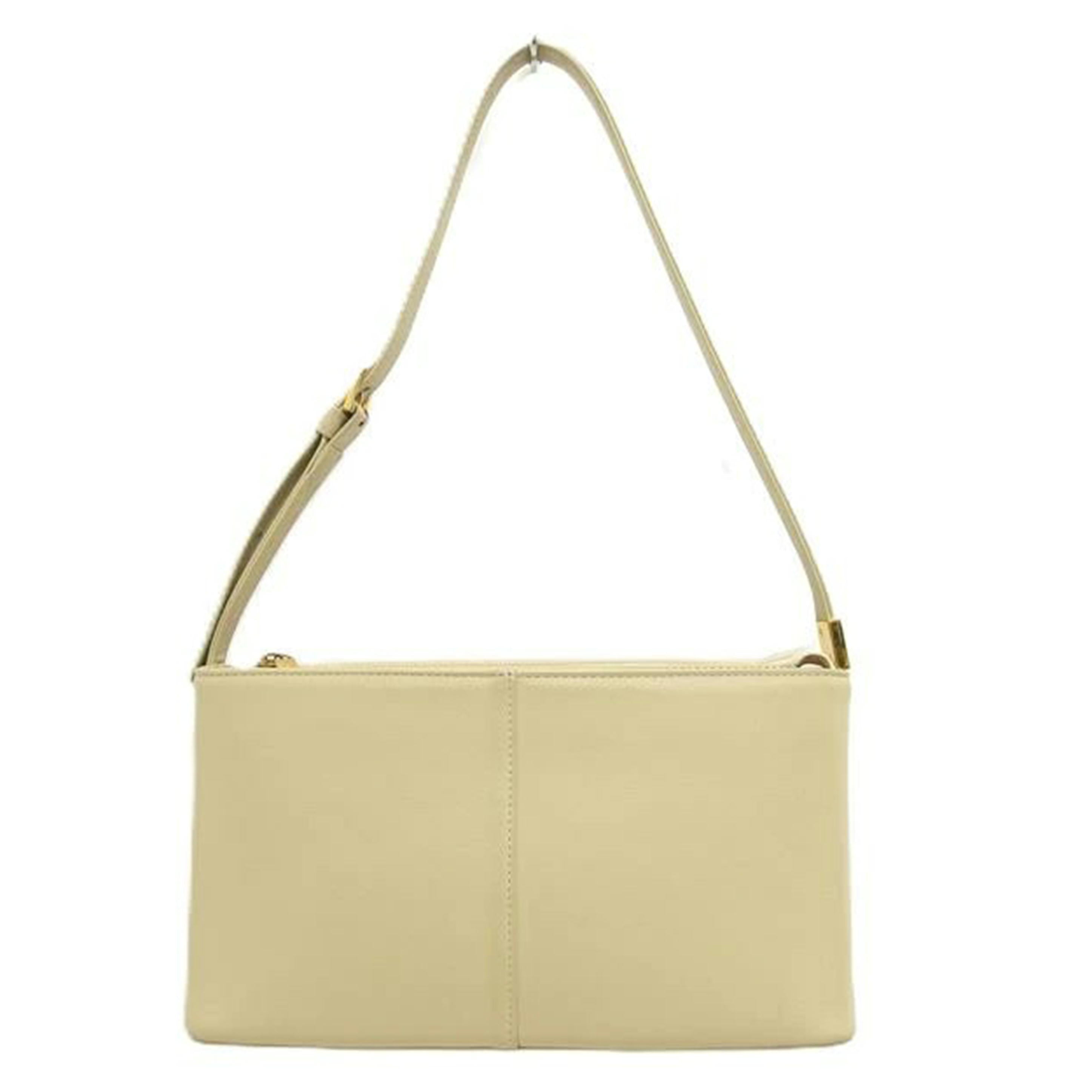 BURBERRY バーバリー/レザーワンショルダーバッグ／アイボリー//Bランク/04