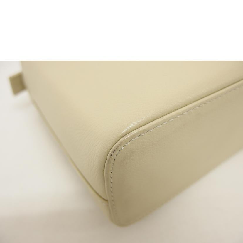 BURBERRY バーバリー/レザーワンショルダーバッグ／アイボリー//Bランク/04