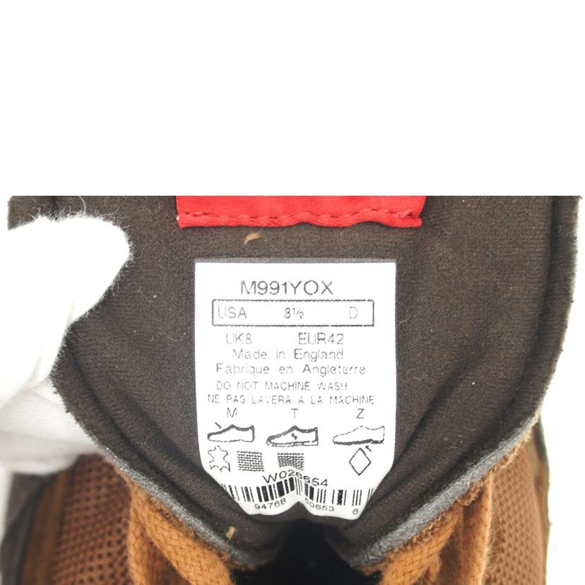 new　balance ニューバランス/991MIE／CNY／イヤーオブザオックス/M991YOX//ｻｲｽﾞ:UK表記8/SAランク/75