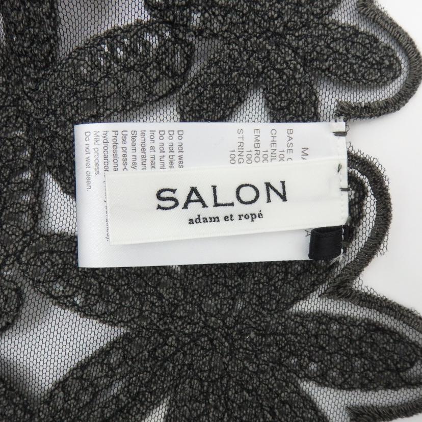 SALON　adam　et　rope サロン　アダムエロペ/フラワーモールエンブロイ　ダリーラップスカート/SHZ34460Ｂ//Aランク/77