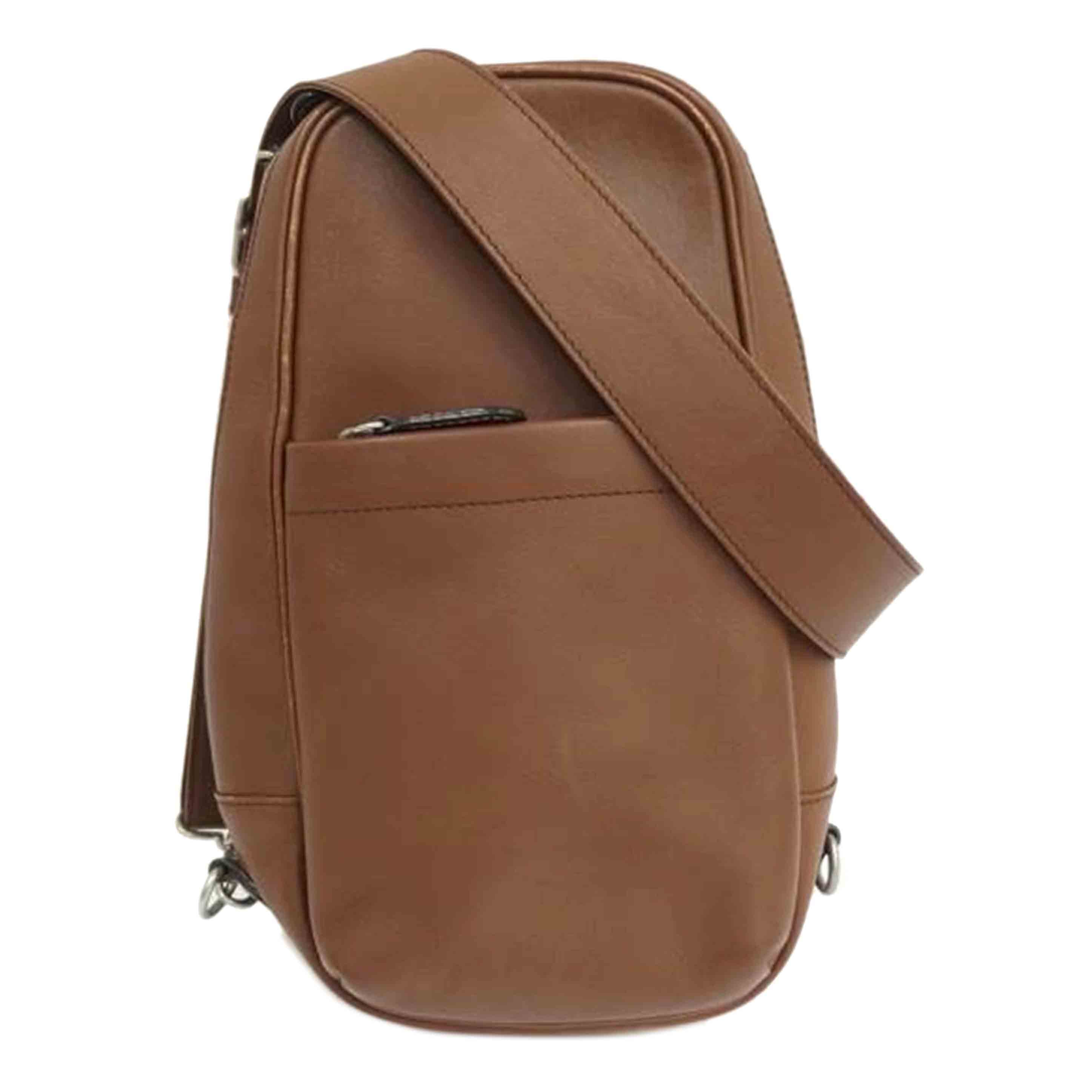 SOMES　SADDLE ソメスサドル/レザーボディバッグ／ブラウン//Bランク/82