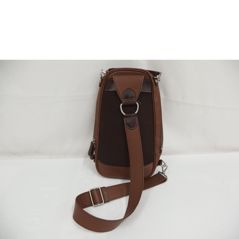 SOMES　SADDLE ソメスサドル/レザーボディバッグ／ブラウン//Bランク/82