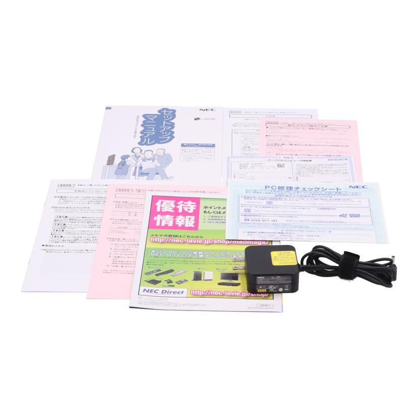 NEC 日本電気　/Win10ノートPC／LAVIE　NS600/PC-NS600MAB-2//9602052FC/Bランク/62