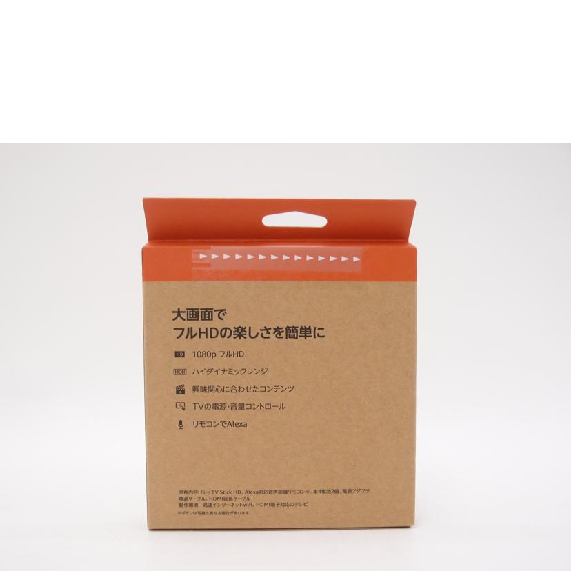 Amazon アマゾン/Fire　TV　Stick　HD/B0CQN6FYLN//G071CQ2144720CD6/Sランク/69