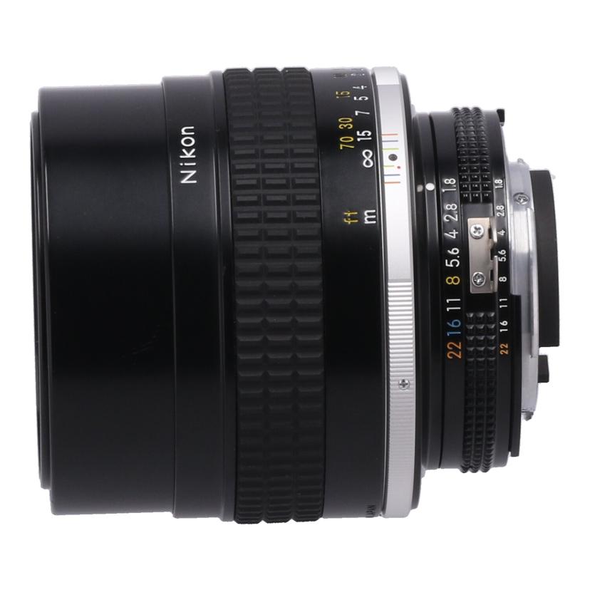 Nikon ニコン/交換レンズ／105mm/AI-S 105mm F1.8//216325/ABランク/24