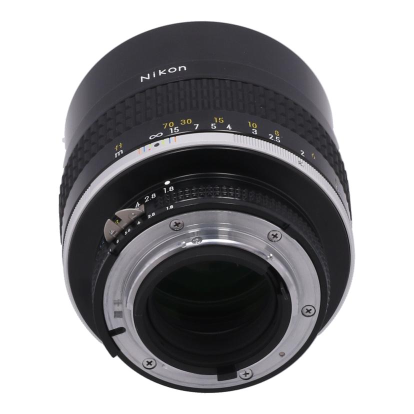 Nikon ニコン/交換レンズ／105mm/AI-S 105mm F1.8//216325/ABランク/24