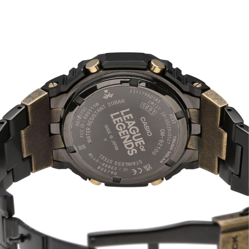 CASIO カシオ/G－SHOCK／リーグオブレジェンド／電波ソーラー/GM-B2100LL-1AJR//001*****/SAランク/19