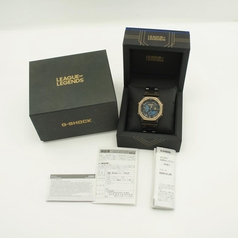 CASIO カシオ/G－SHOCK／リーグオブレジェンド／電波ソーラー/GM-B2100LL-1AJR//001*****/SAランク/19