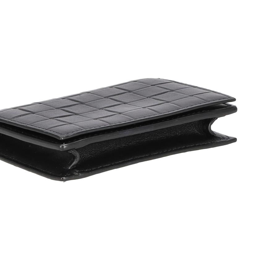 BOTTEGA　VENETA ボッテガヴェネタ/PRINTGRIDCALF／カードケース/649879//Aランク/77