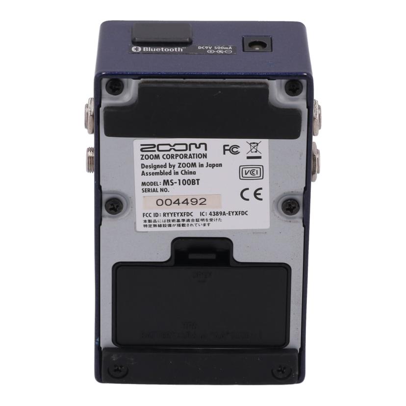 ZOOM ズーム/エフェクター/MultiStomp MS-100BT//004492/Bランク/24