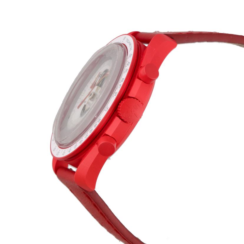 SWATCH スウォッチ/OMEGA×SWATCH　ムーンウォッチ／ミッショントゥマーズ/S033R100//ABランク/91