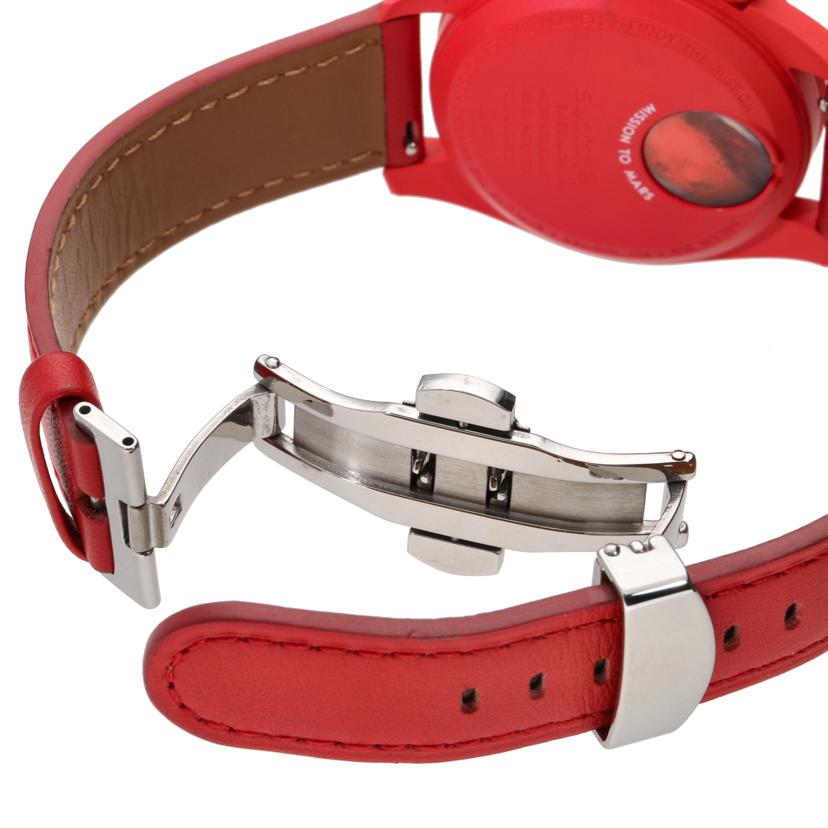 SWATCH スウォッチ/OMEGA×SWATCH　ムーンウォッチ／ミッショントゥマーズ/S033R100//ABランク/91